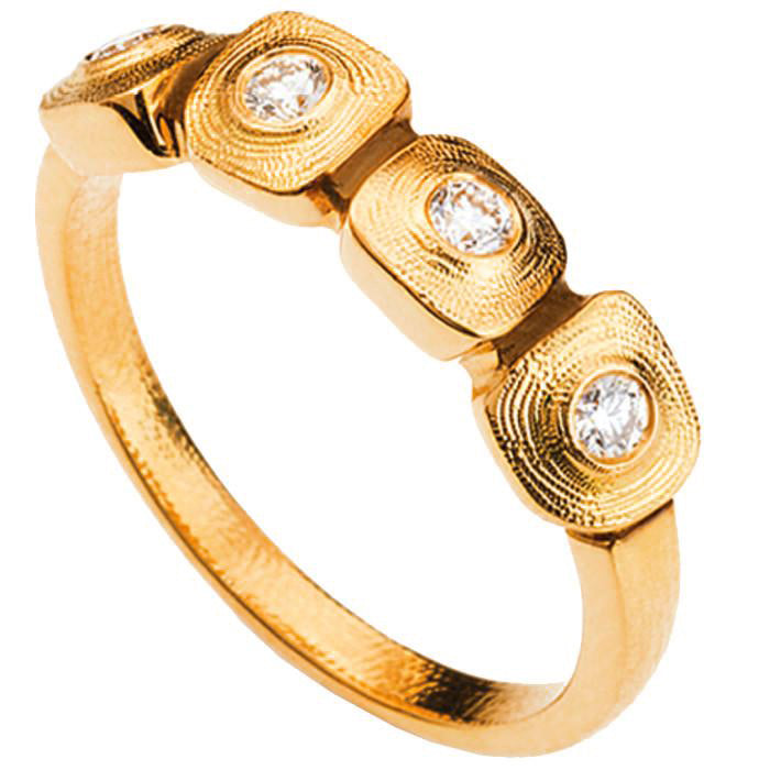 Alex Sepkus Dancing Squares Large Ring Collection