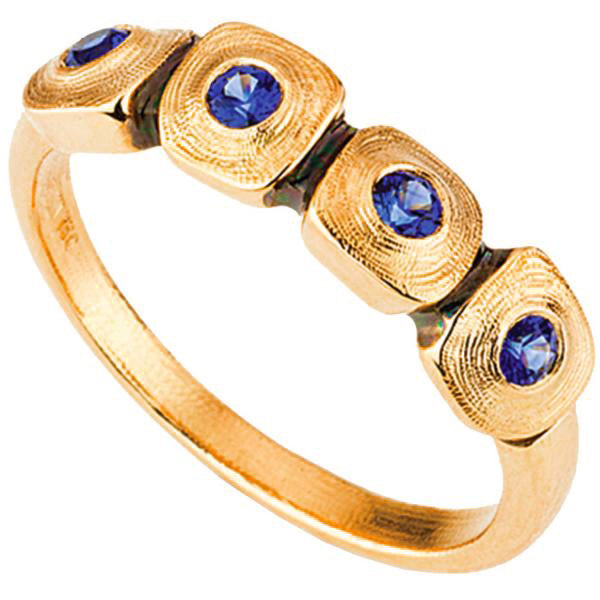 Alex Sepkus Dancing Squares Large Ring Collection