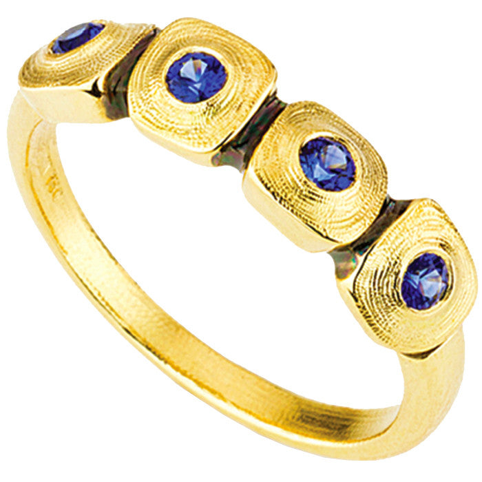 Alex Sepkus Dancing Squares Large Ring Collection