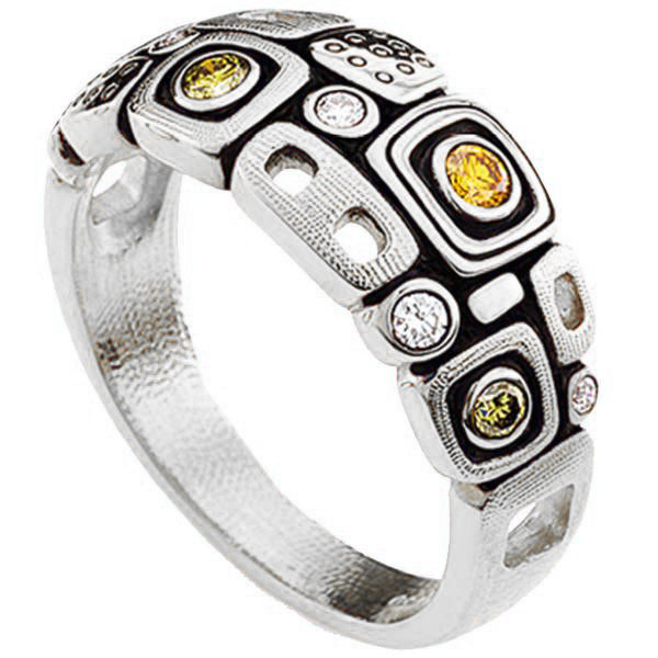 Alex Sepkus Little Windows Dome Ring