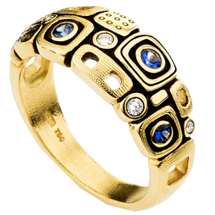 Alex Sepkus Little Windows Dome Ring