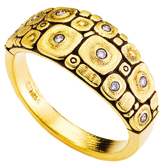 Alex Sepkus Seashore Dome Large Ring - R-216DA