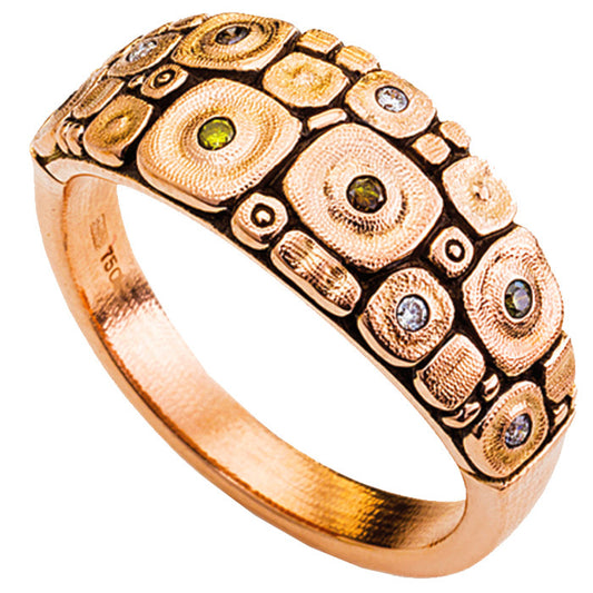 Alex Sepkus Seashore Dome Large Ring - R-216RDCA