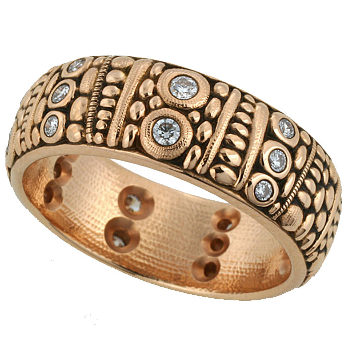 Alex Sepkus Carved Band - R-22R