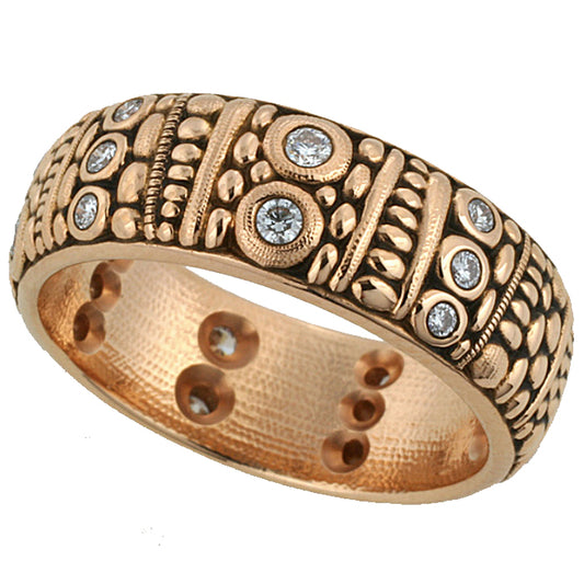 Alex Sepkus Carved Large Band - R-22RA