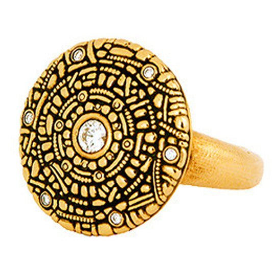 Alex Sepkus Shield Ring - R-4