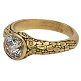 Alex Sepkus Solitaire Diamond Ring