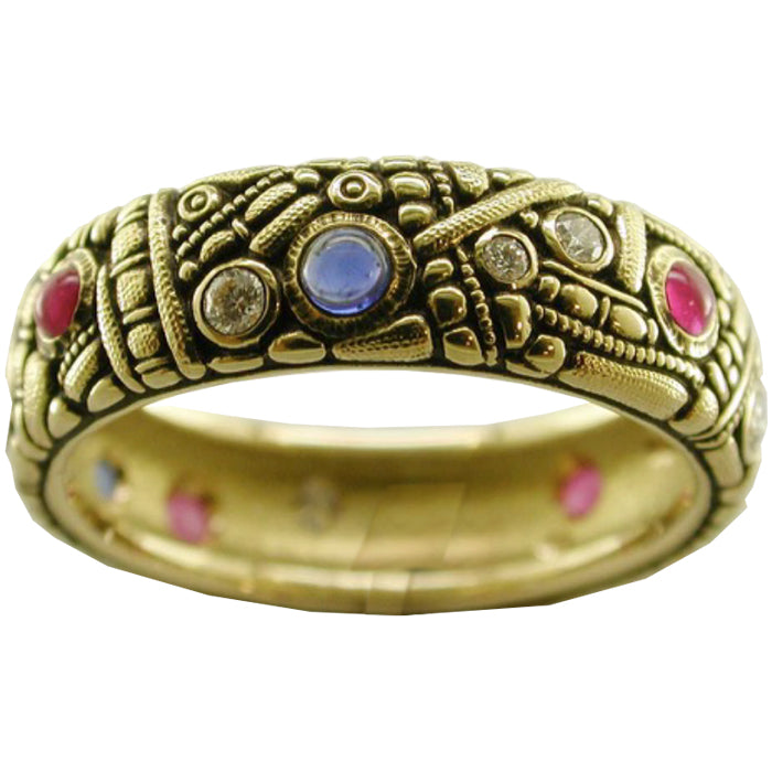 Alex Sepkus Wide Large Band Ring