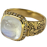 Alex Sepkus Cushion Large Ring - R-85A