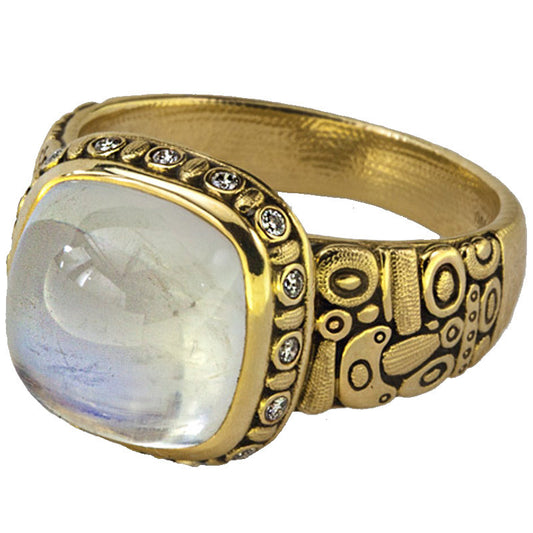 Alex Sepkus Cushion Large Ring - R-85A