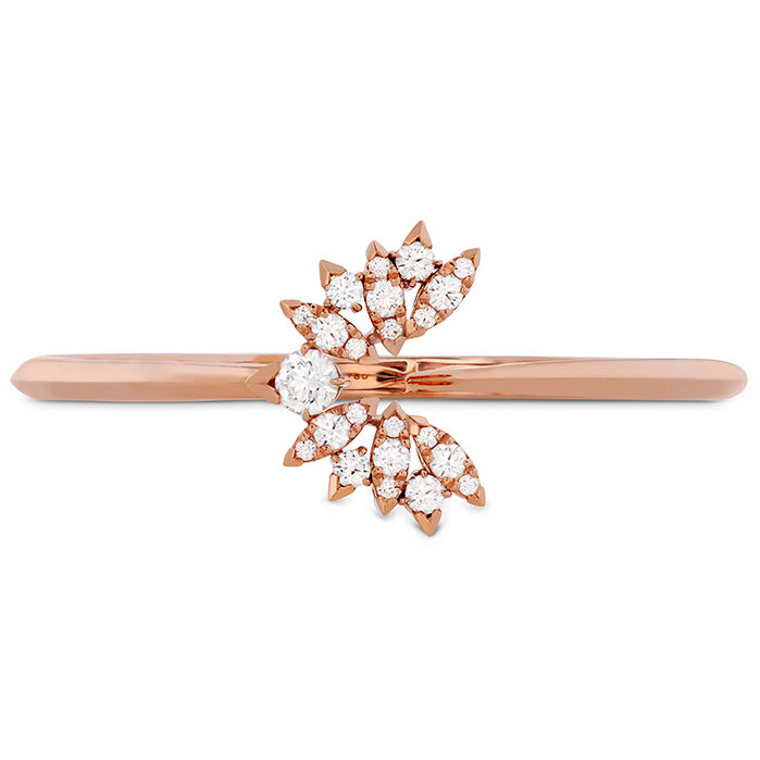 Hearts On Fire White Kites Bird Large Diamond Bangle
