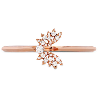 Hearts On Fire White Kites Bird Large Diamond Bangle