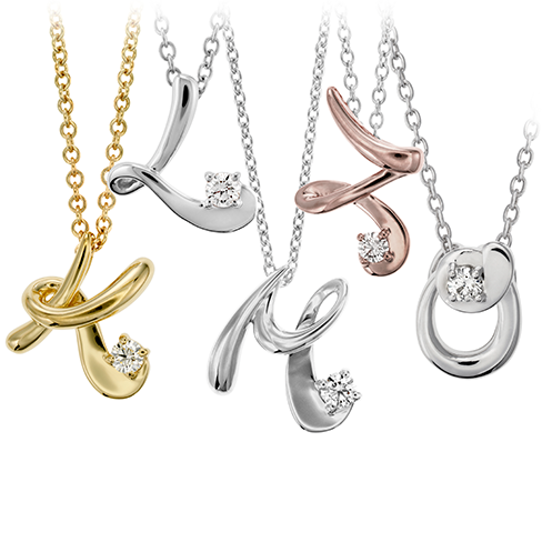 Alphabet 2025 pendant necklace