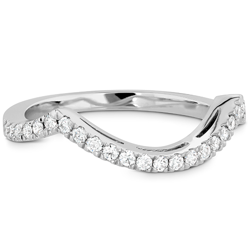 Hearts On Fire  Significance Curved Diamond Band