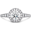 Hearts On Fire Transcend Premier Halo Diamond Engagement Ring