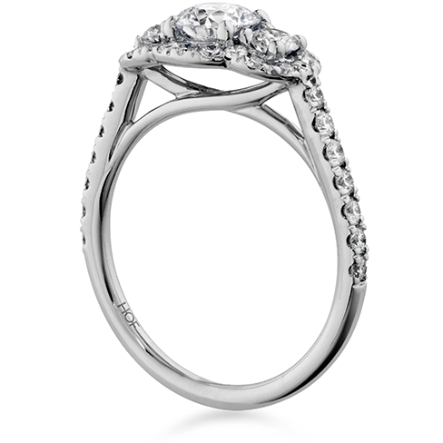 Hearts On Fire Transcend Three Stone Engagement Ring