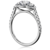 Hearts On Fire Transcend Three Stone Engagement Ring