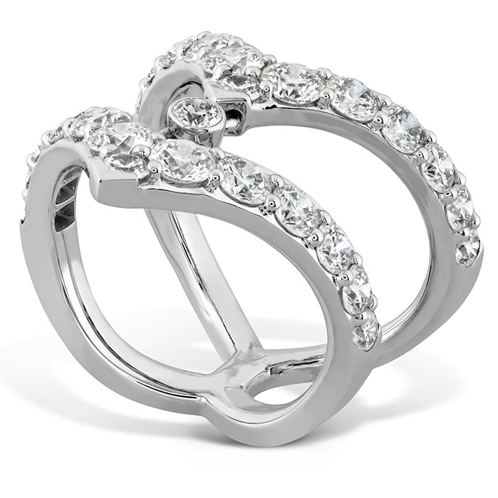 Hearts On Fire Triplicity Double Pointed Diamond Ring