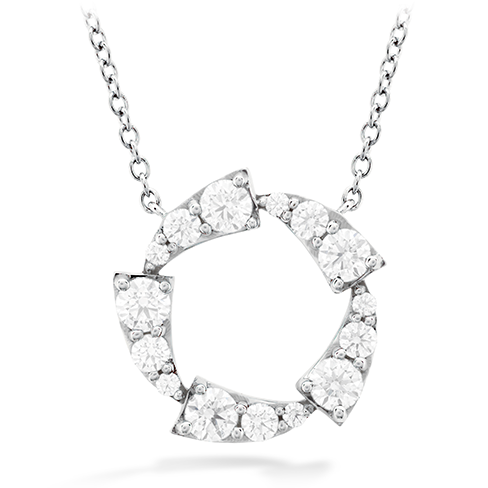 Hearts On Fire Triplicity Circle Diamond Necklace