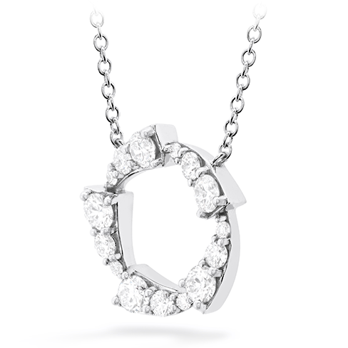 Hearts On Fire Triplicity Circle Diamond Necklace