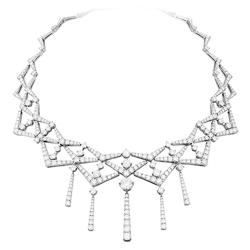 Hearts On Fire Triplicity Diamond Necklace