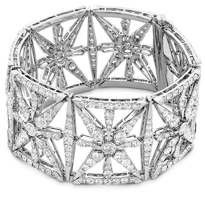 Hearts On Fire Triplicity Diamond Cuff Bracelet