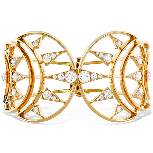 Hearts On Fire Triplicity Golden Cuff