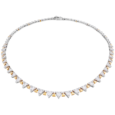 Hearts On Fire Triplicity Line Diamond Necklace