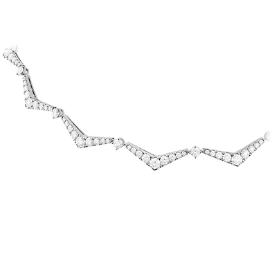 Hearts On Fire Triplicity Pointed Line Diamond Necklace