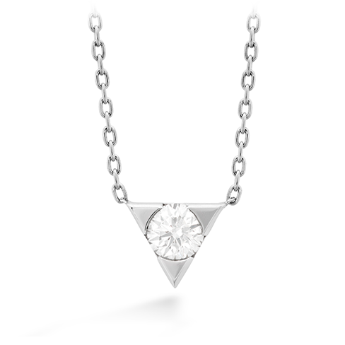 Hearts On Fire Triplicity Single Diamond Necklace