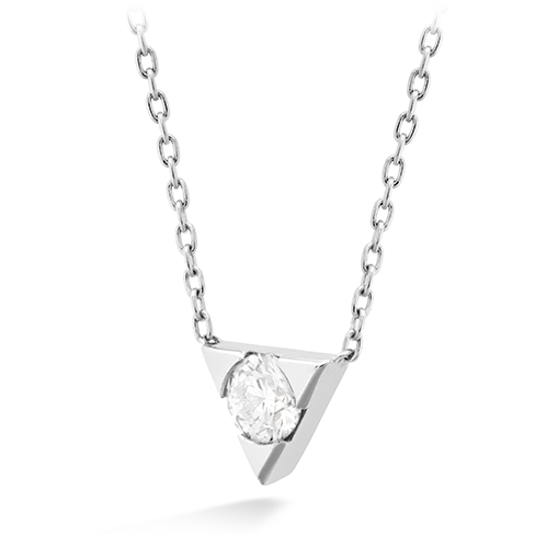 Hearts On Fire Triplicity Single Diamond Necklace