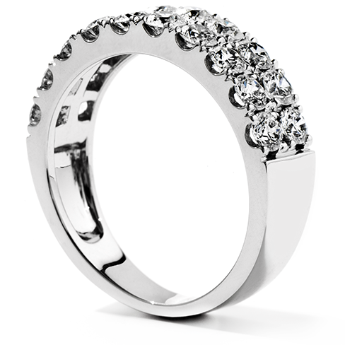 Hearts On Fire Truly Classic Double-Row Wedding Band