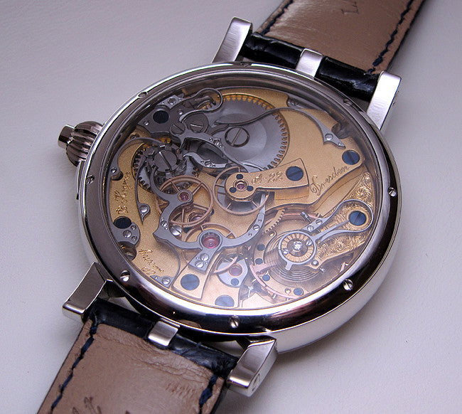 Lang & Heyne Albert Chronograph Watch - Platinum