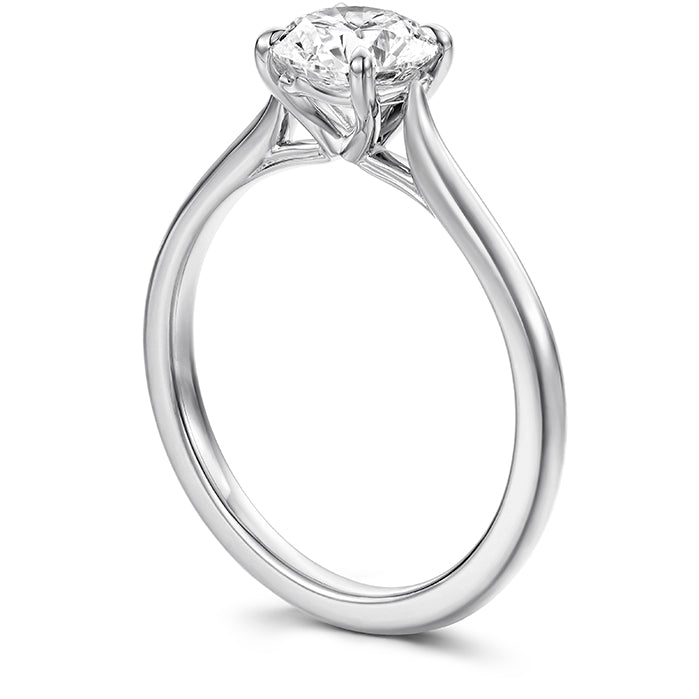 Hearts On Fire Camilla 4 Prong Diamond Engagement Ring