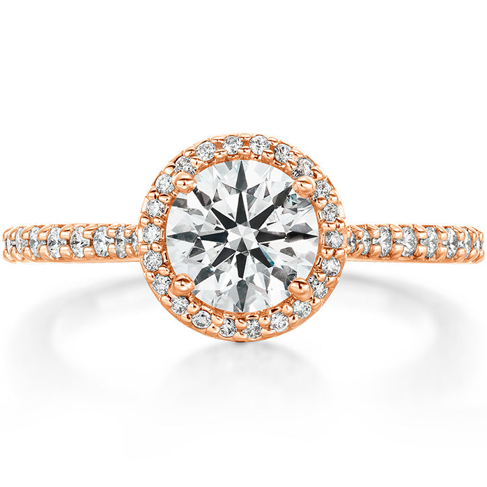 Hearts On Fire Camilla Halo Diamond Engagement Ring