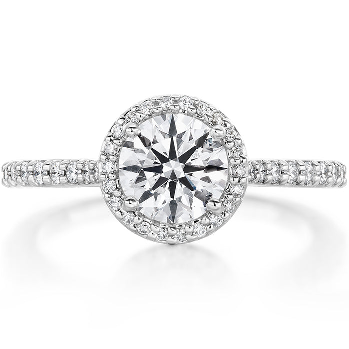 Hearts On Fire Camilla Halo Diamond Engagement Ring
