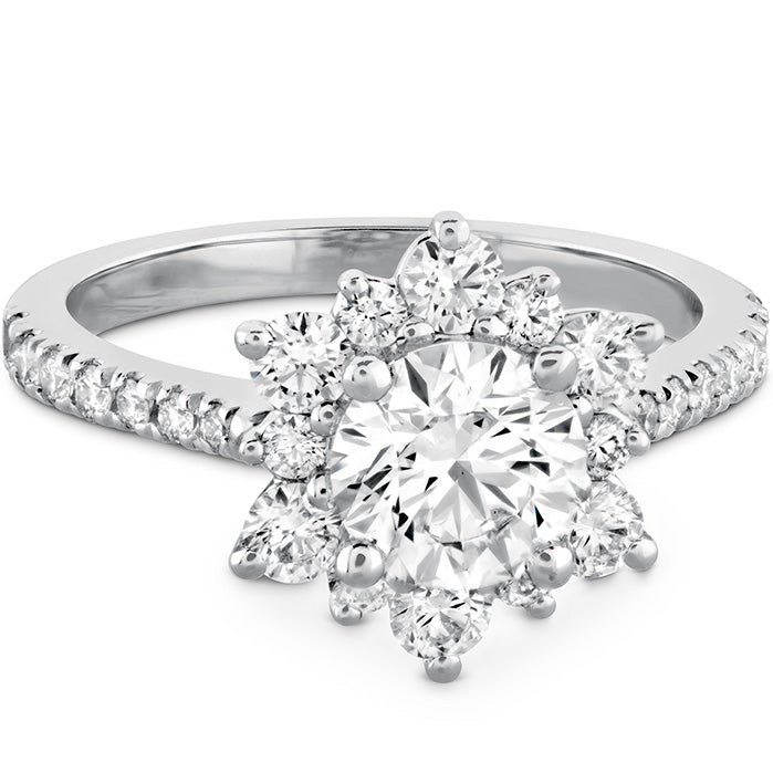 Hearts On Delight Lady Di Diamond Engagement Ring