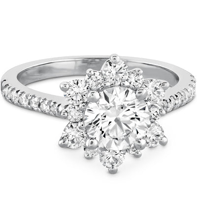 Hearts On Delight Lady Di Diamond Engagement Ring