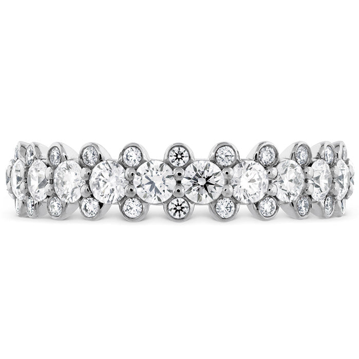 Hearts On Fire Gracious Bezel Diamond Band