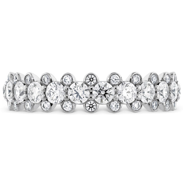 Hearts On Fire Gracious Bezel Diamond Band