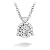 Hearts On Fire Classic 3 Prong Diamond Pendant Necklace