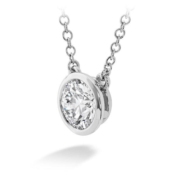 Hearts On Fire Classic Bezel Diamond Pendant Necklace