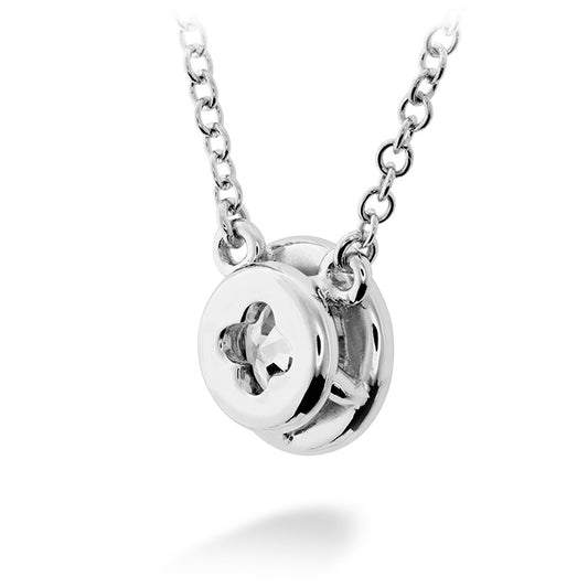 Hearts On Fire Classic Bezel Diamond Pendant Necklace