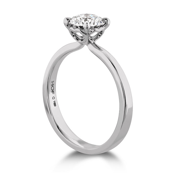 Hearts On Fire Signature Solitaire Diamond Engagement Ring