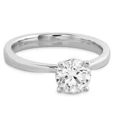 Hearts On Fire Signature Solitaire Diamond Engagement Ring