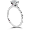 Hearts On Fire Sloane Silhouette Diamond Sapphire Engagement Ring
