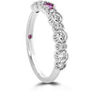 Hearts On Fire Behati Beaded Sapphire and Diamond Band