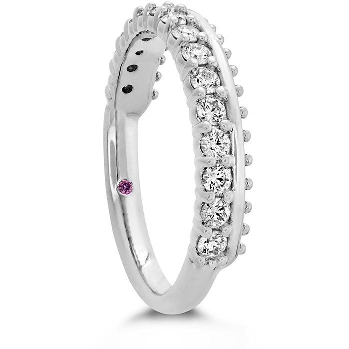 Hearts On Fire Sloane Picot All In A Row Diamond Band