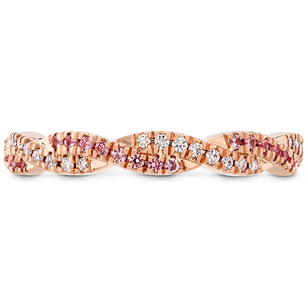 Hearts On Fire Harley Go Boldly Braided Power Sapphire Band