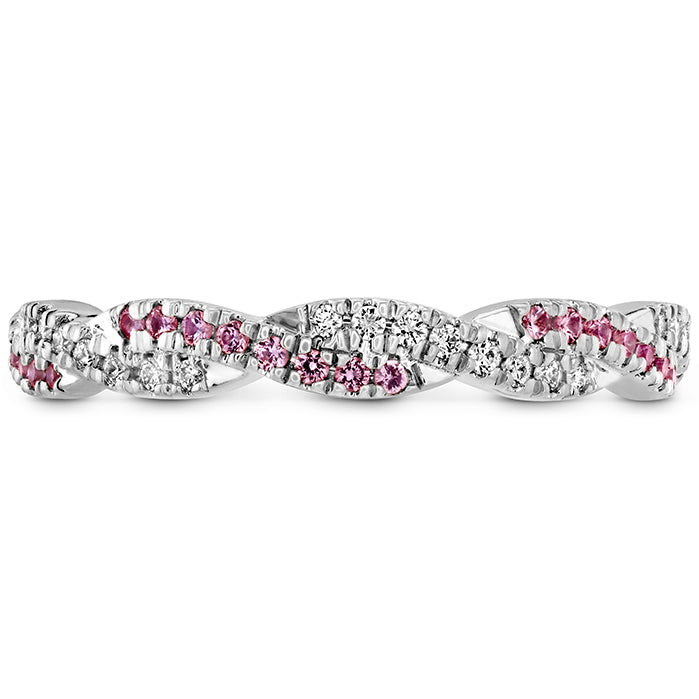 Hearts On Fire Harley Go Boldly Braided Power Sapphire Band